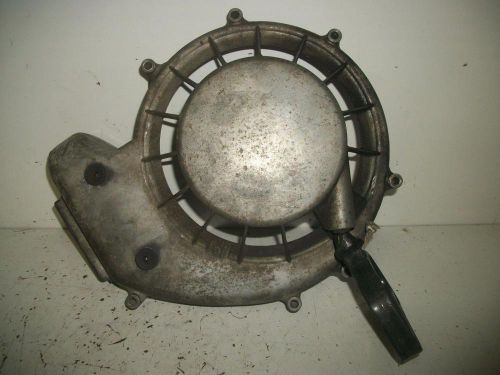 89 polaris indy sport 340 starter pull recoil w / fan housing k28