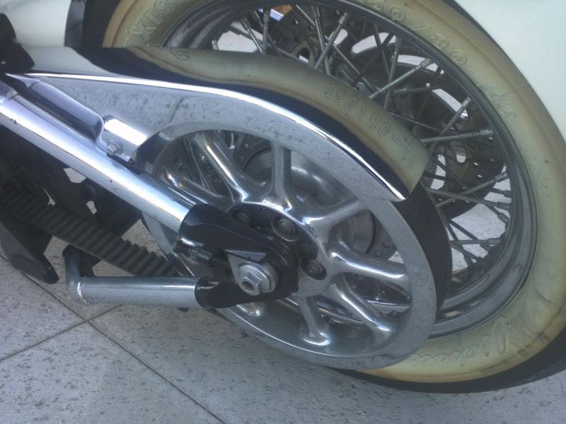 Used yamaha road star chrome belt drive guard protector chain  xv1600 xv1700 