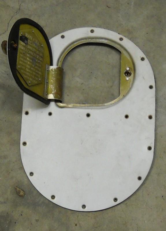 Piper comanche pa-30 fuel filler access cover, right main tank, 