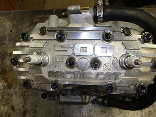 New oem arctic cat motor ~ complete engine ~ &#039;06 sabercat 500 efi ~0662-455