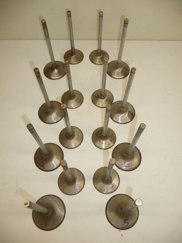 Set of 16 426 hemi stainless steel intake/exhaust valves