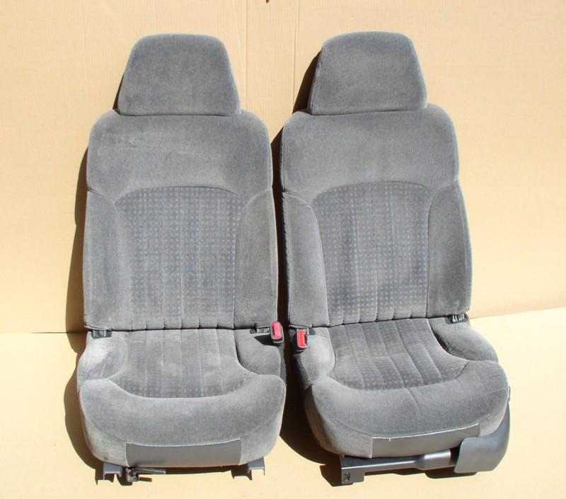 2002 bucket seats chevy s10 truck blazer sonoma graphite gray cloth 98-05