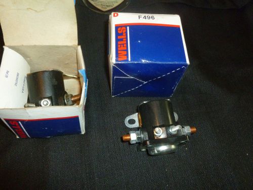 Wells f496 ford solenoid switch ,new