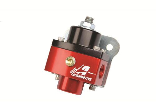 Aeromotive 13201 fuel pressure regulator 5-12 psi red anodized universal each