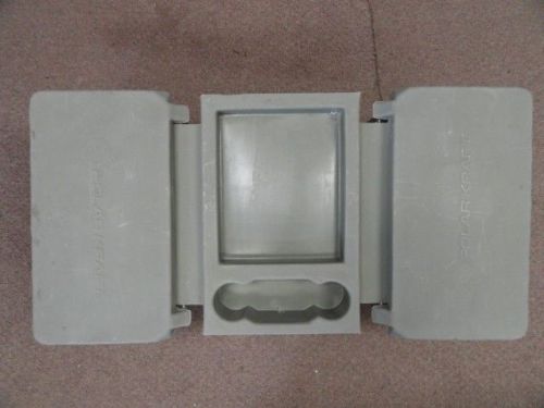 Polar kraft green storage unit side compartments 45" x 22 3/4" x 14 3/8" marine