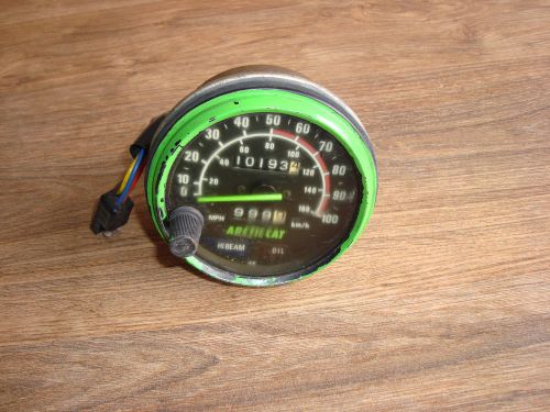 Arctic cat ext speedometer 10193 miles speedo 550 1992