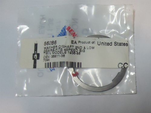 One transmission countershaft retainer washer low or second gear for harley