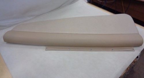 Scout 210d starboard bow bottom cushion tan 53" x 21" marine boat