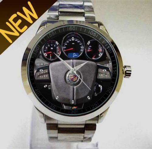 2011 cadillac cts-v sport wagon steering wheel wristwatch