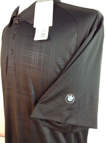 Bmw genuine men's cutter &amp; buck drytec polo shirts shirt men black xxl 2xl