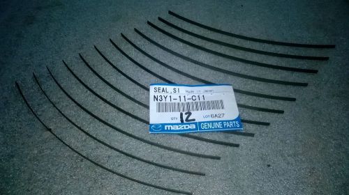 New set 12pcs. oem side seals rotors mazda rx7 eunos cosmo n3y111c11 n3y1-11-c11