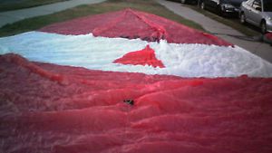 Used sailboat spinnaker .06 poly code 3s sail symmetrical quantum luff 52'4"