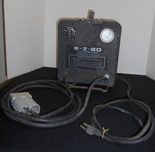 Ezgo automatic charger o.p. 36v 36volt 25a amp dc by extron co. ga golf cart