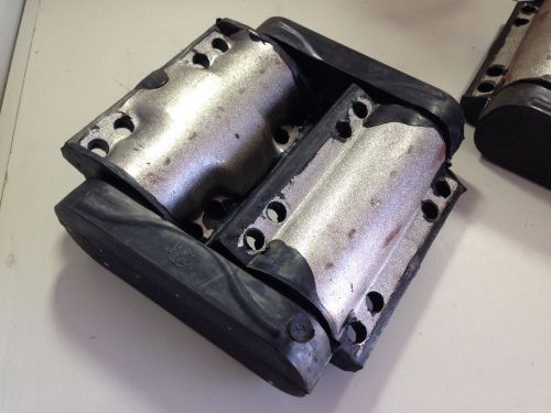 Silver eagle motor coach bus rear torsilastic suspension shackle