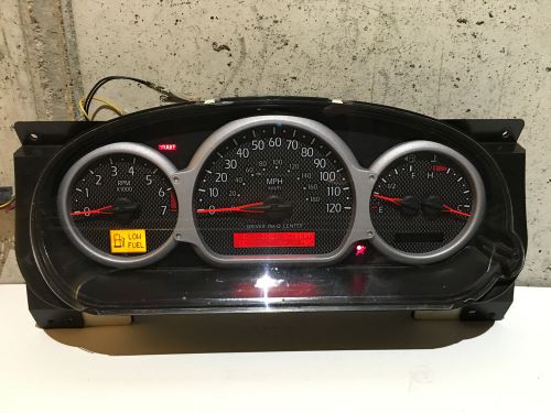 2001 2002 2003 pontiac aztek speedometer instrument cluster dash gauges /27 oem