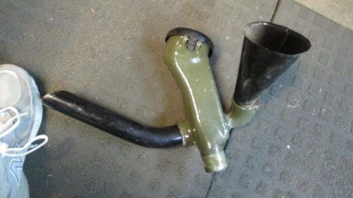 1928 buick 6 cylinder oil filler neck with air horn and dump tube