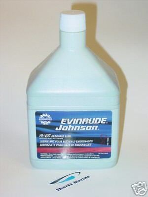 Johnson evinrude hi-vis gearcase lubricant 0775605