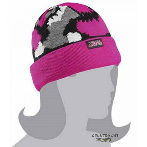 Arctic cat team arctic camo beanie hat - pink / urban camouflage - 5253-151