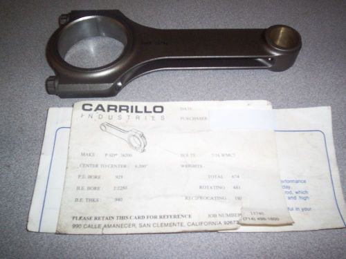 Carrillo 6.200 large journal small block chevy connecting rod