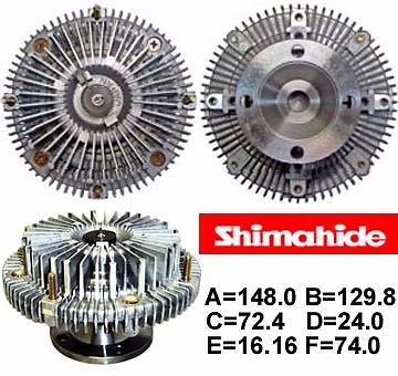Fits 93-00 toyota supra lexus gs300 sc300  3.0l fan clutch  shimahide  new
