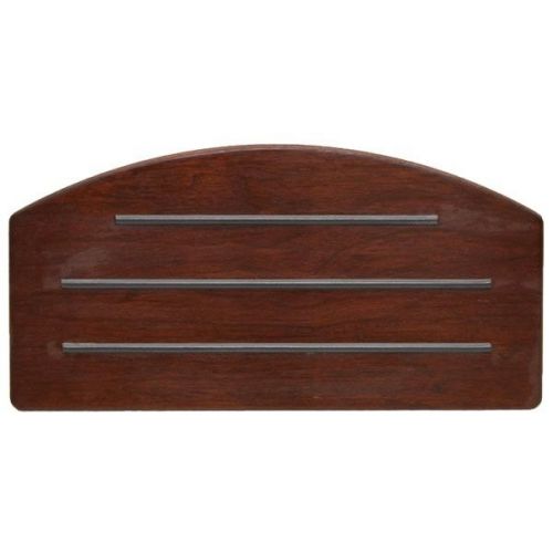 Sea ray boats 450 sundancer (da) 19 7/8&#034; x 9 7/8&#034;jatoba wood marine entry step