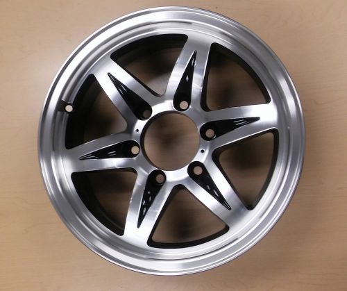 16x6 6-5.5 hi spec aluminum trailer wheel 580 max 3200 lbs 580-66655b free ship