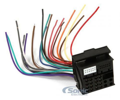 Scosche vw03rb reverse factory replacement harness for select 2002+ vw vehicles