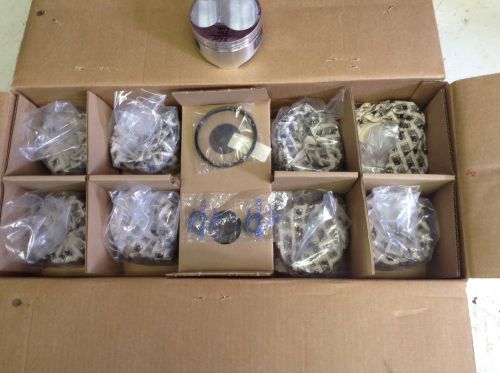 Je pistons sbc 4.030 bore .250 dome 60/40 spacing 6.125 rod new