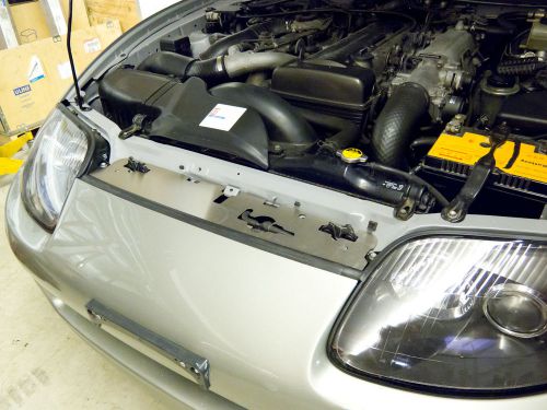 Toyota supra jza80 radiator flow plate / cooling panel  overfl tank comp polish