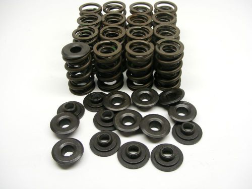 New 1.550 isky roller cam valve springs &amp; steel retainers drag race 020916-40