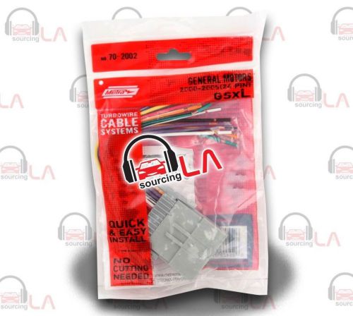 Saturn car stereo cd player wiring harness wire aftermarket radio install plug