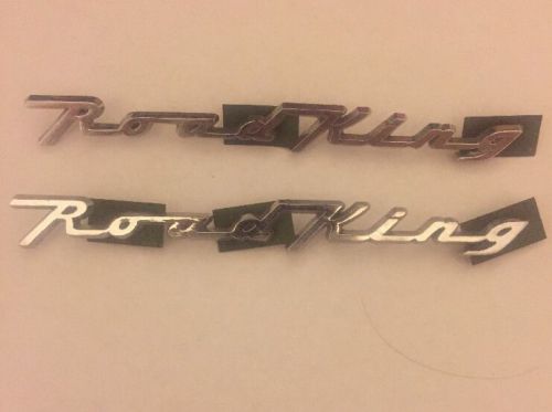 Harley davidson  roadking fender emblems