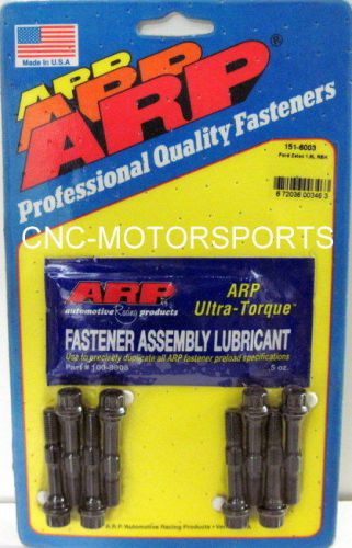 Arp rod bolt kit 151-6003 ford 1.6l zetec e m8 4 cylinder hp 8740