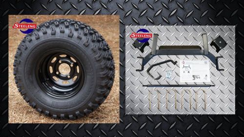 Ezgo txt/pds gas golf cart 2001.5+  6" lift kit + 10" wheels and 22" at tires