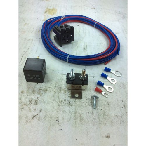 Heavy duty relay kit electric fan fuel/ water pump universal kit no reserve