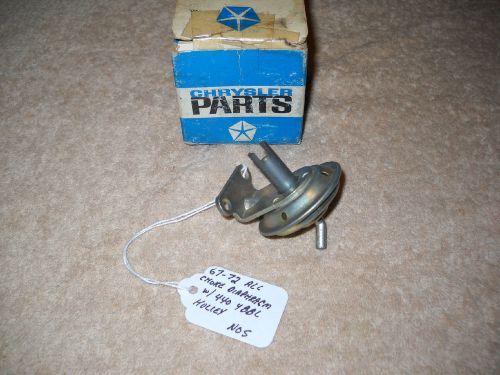 Nos mopar 1967-1972 plymouth dodge chrysler all choke diaphragm w/440 4 bbl