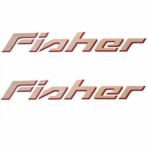 Tracker 66350 fisher boat decals (pair)