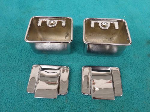 1968-70 road runner coronet, b-body, convertible rear ash trays, solid rechromed