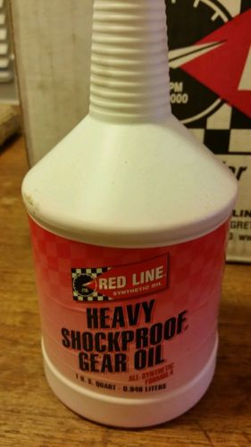 Red line heavy shockproof gear oil, 10 qts