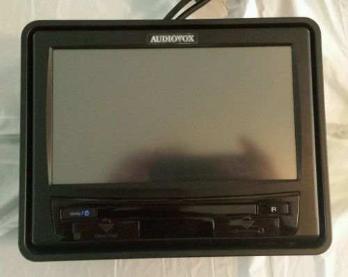 Audiovox hr7008 m1 touchscreen headrest monitor dvd hr 7008 hr7008m1