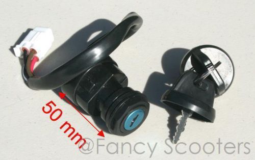 Yamaha yfm400 450 atv ignition key (4 wires)
