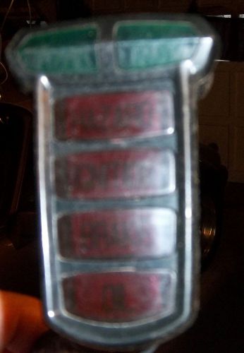 Jaguar 1969-1973 directional idiot complete assembly harness,bulbs,lense jaguar