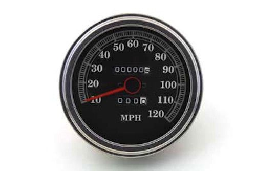 Speedometer 2240:60 with cancel switch fits-harley fxst &amp; flst 1991-1995 models