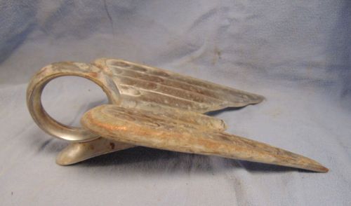 1951 1952 chrysler hood ornament mascot with wings wall art man cave 1373207