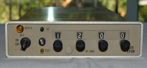 Rt-359a transponder p/n 41420-1114 model 300