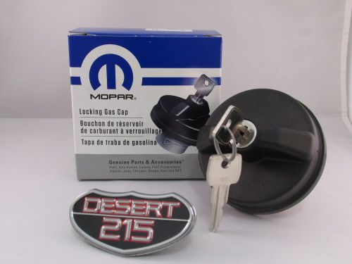 Locking mopar gas cap 1998 - 2016 chrysler jeep dodge ram "5278655ab"