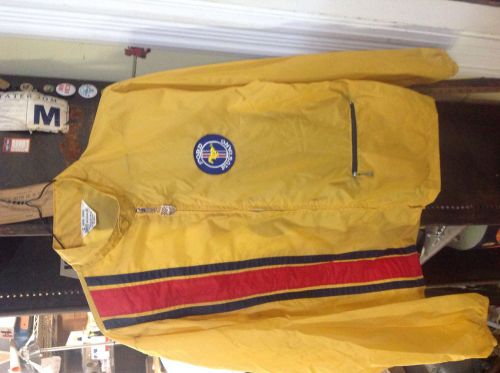 Vintage 65 67 69 ford mustang shelby cobra racing jacket windbreaker size m nice