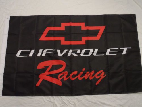 Chevrolet racing 3 x 5 polyester banner flag man cave nascar!!!