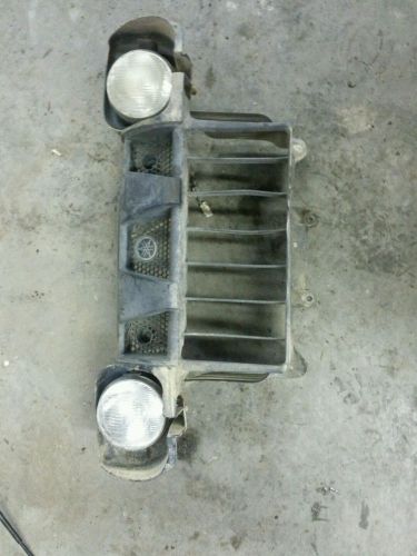 01 yamaha kodiak 400 grill with headlights