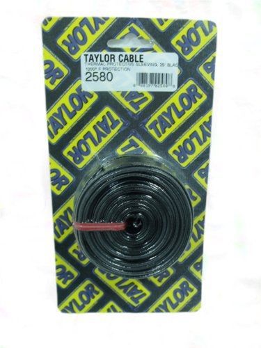 Taylor 2580 black thermal protective sleeving